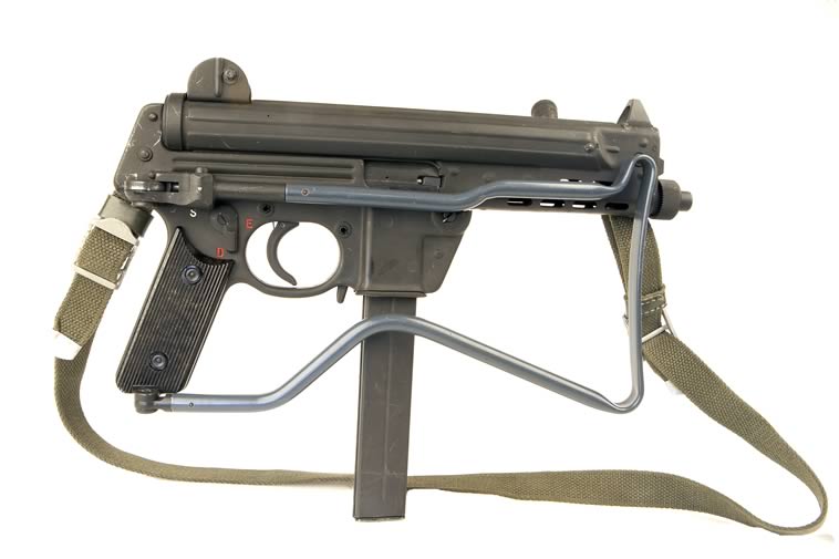 Deactivated Walther Mpk Machinegun